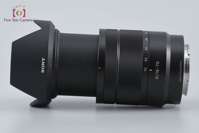 Used SONY Carl Zeiss Vario-Tessar T* E 16-70mm f/4 ZA OSS SEL1670Z