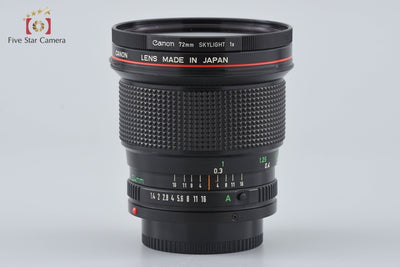 [Used] Canon New FD 24mm f/1.4 L Rare Item Overhauled in January 2026