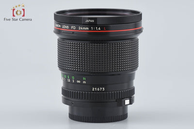 [Used] Canon New FD 24mm f/1.4 L Rare Item Overhauled in January 2026