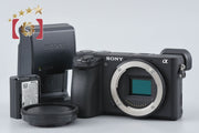 Used SONY α6500 ILCE-6500 Black Mirrorless Interchangeable Lens Camera