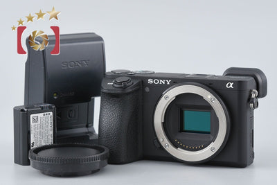 Used SONY α6500 ILCE-6500 Black Mirrorless Interchangeable Lens Camera