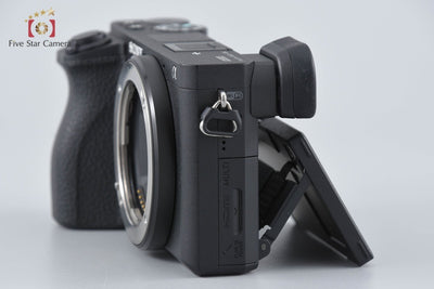 Used SONY α6500 ILCE-6500 Black Mirrorless Interchangeable Lens Camera