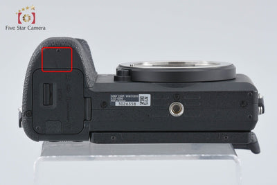 Used SONY α6500 ILCE-6500 Black Mirrorless Interchangeable Lens Camera