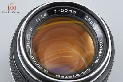 [Used] OLYMPUS Olympus G.ZUIKO AUTO-S 50mm f/1.4