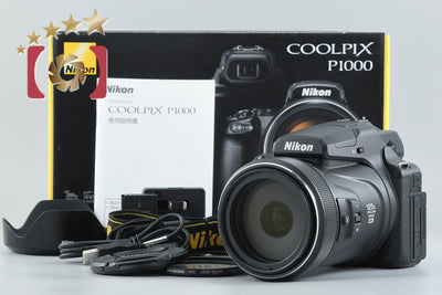 [Used] Nikon COOLPIX P1000 Compact Digital Camera with Original Box