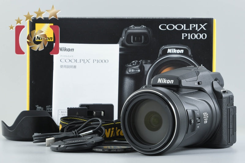 [Used] Nikon COOLPIX P1000 Compact Digital Camera with Original Box
