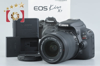 [Used] Canon EOS Kiss X7 EF-S 18-55 IS STM Lens Kit - Low Shutter Count