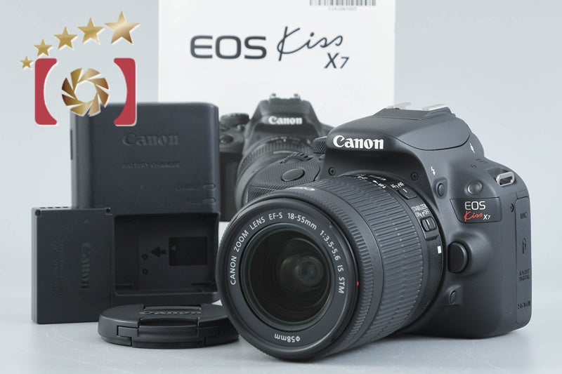 [Used] Canon EOS Kiss X7 EF-S 18-55 IS STM Lens Kit - Low Shutter Count
