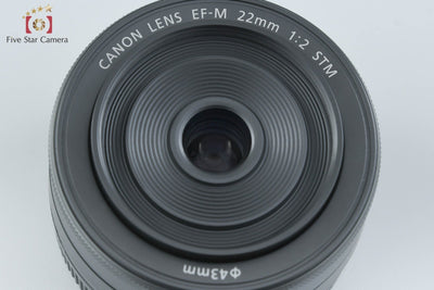 [Used] Canon EF-M 22mm f/2 STM Black