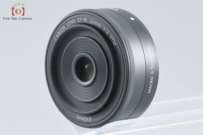 [Used] Canon EF-M 22mm f/2 STM Black