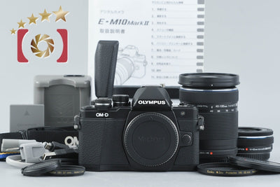 [Used] OLYMPUS Olympus OM-D E-M10 Mark II EZ Double Zoom Kit Black, Low Shutter Count