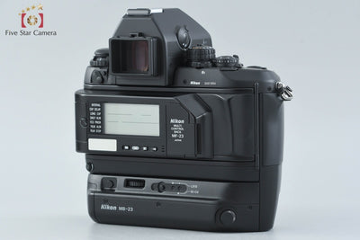 [Used] Nikon F4E Film SLR Camera + MF-23 Multi-Control Back + DA-20 Action Finder