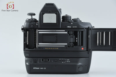 [Used] Nikon F4E Film SLR Camera + MF-23 Multi-Control Back + DA-20 Action Finder