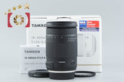 Used TAMRON B028 18-400mm f/3.5-6.3 Di II VC HLD for Canon with original box