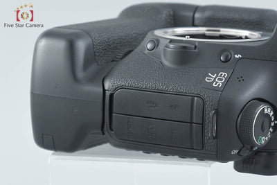 Used: Canon EOS 7D + BG-E7 Battery Grip