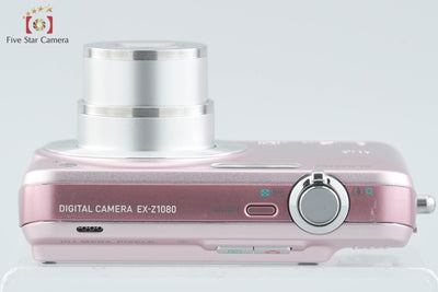 [Used] Casio EXILIM ZOOM EX-Z1080 Pink Compact Digital Camera