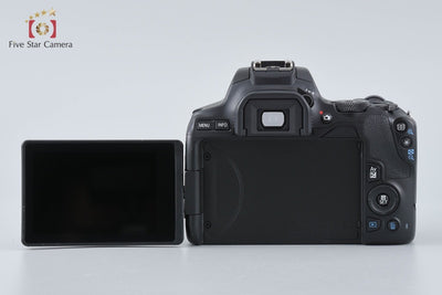 [Used] Canon EOS Kiss X10 EF-S 18-55 IS STM Lens Kit Black