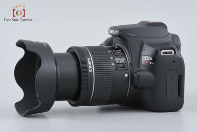 [Used] Canon EOS Kiss X10 EF-S 18-55 IS STM Lens Kit Black