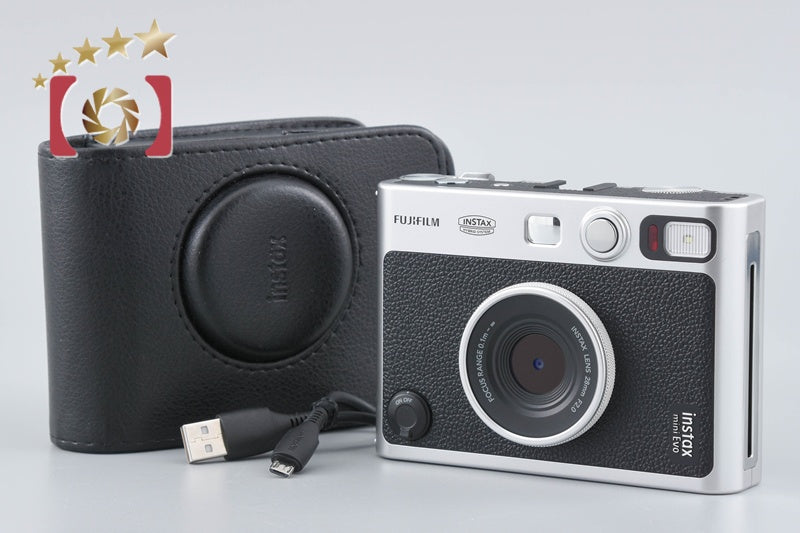 [Used] FUJIFILM instax Mini Evo Black Instant Camera