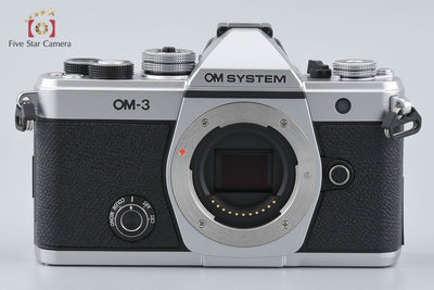 [Used] OM SYSTEM OM-3 Silver 12-45mm f/4.0 PRO Lens Kit Low Shutter Count