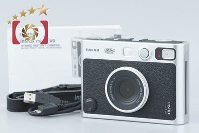 【中古】FUJIFILM 富士フイルム instax Mini Evo ブラック インスタントカメラ