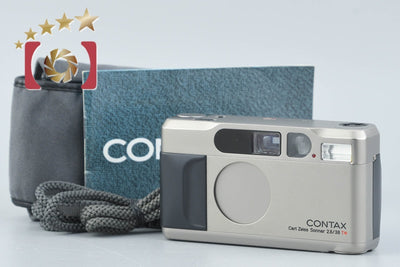 【中古】CONTAX コンタックス T2 コンパクトフィルムカメラ ※フラッシュ不動
