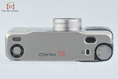 【中古】CONTAX コンタックス T2 コンパクトフィルムカメラ ※フラッシュ不動