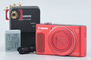 Used: Canon PowerShot SX620 HS Red Compact Digital Camera