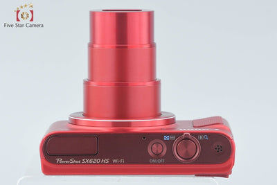 Used: Canon PowerShot SX620 HS Red Compact Digital Camera