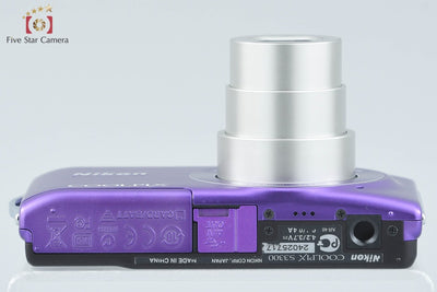 [Used] Nikon COOLPIX S3300 Lavender Purple Compact Digital Camera