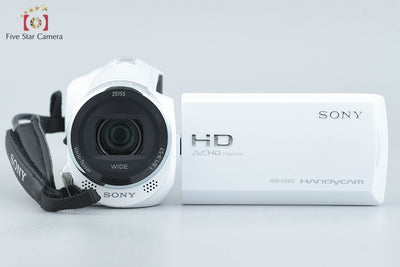 Used SONY Handycam HDR-CX470 White Digital Video Camera
