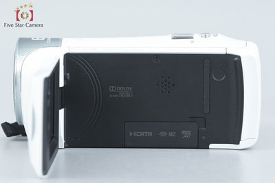 Used SONY Handycam HDR-CX470 White Digital Video Camera