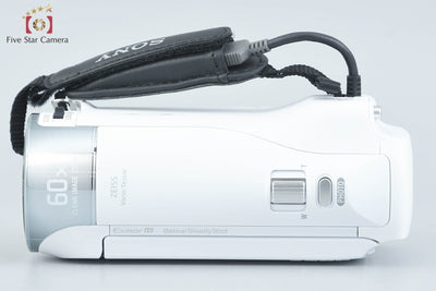 Used SONY Handycam HDR-CX470 White Digital Video Camera