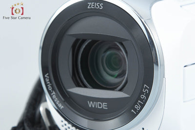 Used SONY Handycam HDR-CX470 White Digital Video Camera