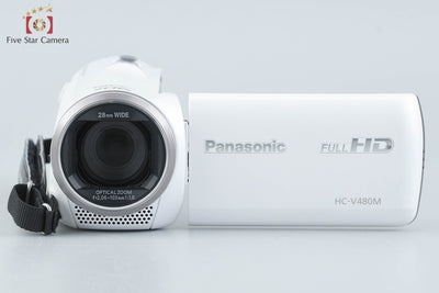 [Used] Panasonic HC-V480M White Digital High Definition Video Camera