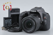 [Used] Canon EOS Kiss X10 EF-S 18-55 IS STM Lens Kit Black