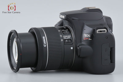 [Used] Canon EOS Kiss X10 EF-S 18-55 IS STM Lens Kit Black