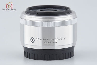 [Used] Nikon 1 NIKKOR 18.5mm f/1.8 Silver