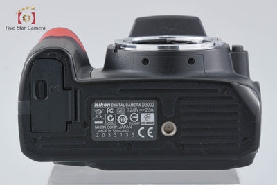 [Used] Nikon D3000 Black Digital SLR Camera