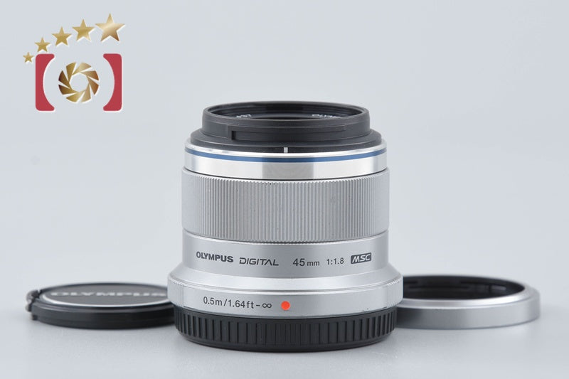 [Used] OLYMPUS M.ZUIKO DIGITAL 45mm f/1.8 Silver