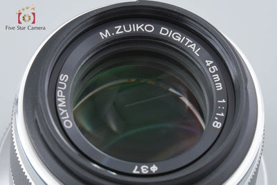 [Used] OLYMPUS M.ZUIKO DIGITAL 45mm f/1.8 Silver