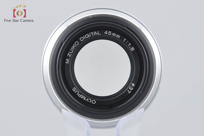[Used] OLYMPUS M.ZUIKO DIGITAL 45mm f/1.8 Silver