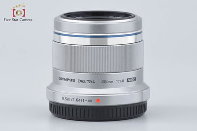 [Used] OLYMPUS M.ZUIKO DIGITAL 45mm f/1.8 Silver