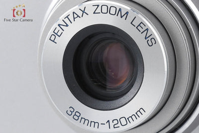 [Used] PENTAX Pentax ESPIO 120Mi Silver Compact Film Camera