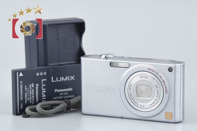 [Used] Panasonic LUMIX DMC-FX33 Precious Silver Compact Digital Camera