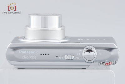 [Used] Panasonic LUMIX DMC-FX33 Precious Silver Compact Digital Camera