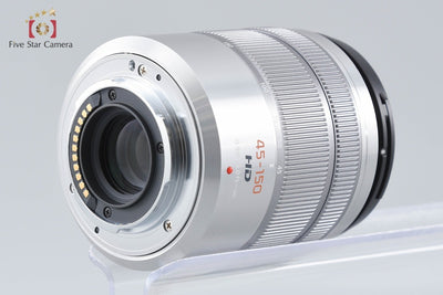 [Used] Panasonic LUMIX G VARIO 45-150mm f/4-5.6 ASPH. MEGA O.I.S. H-FS45150 Silver