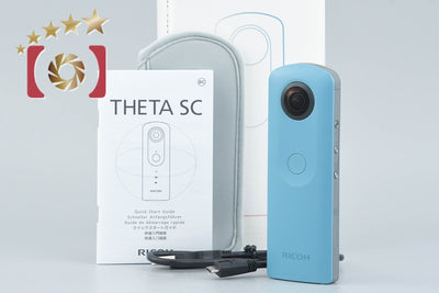 [Used] RICOH THETA SC Blue 360-degree Camera with Original Box