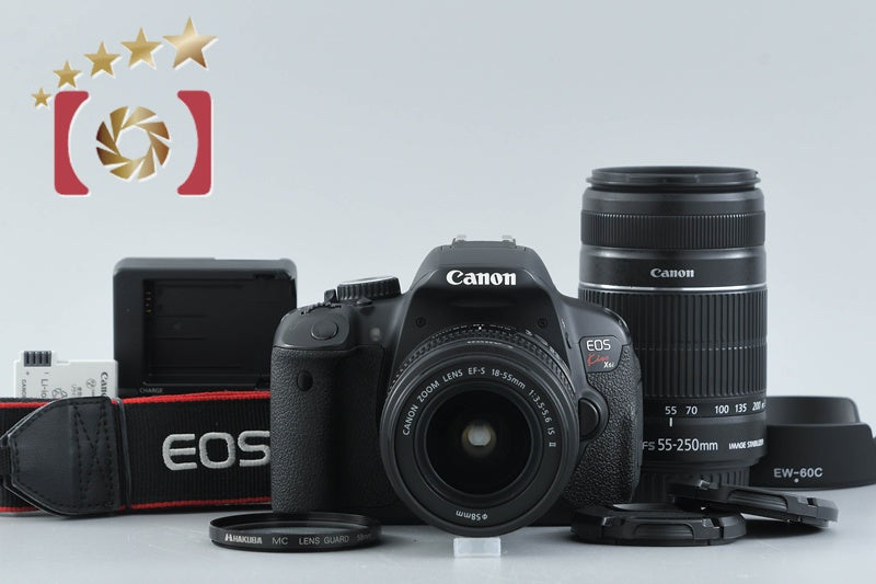 [Used] Canon EOS Kiss X6i Double Zoom Kit