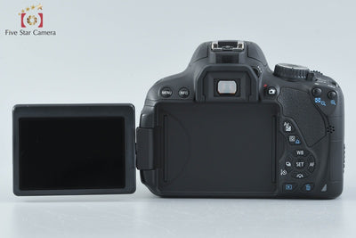 [Used] Canon EOS Kiss X6i Double Zoom Kit